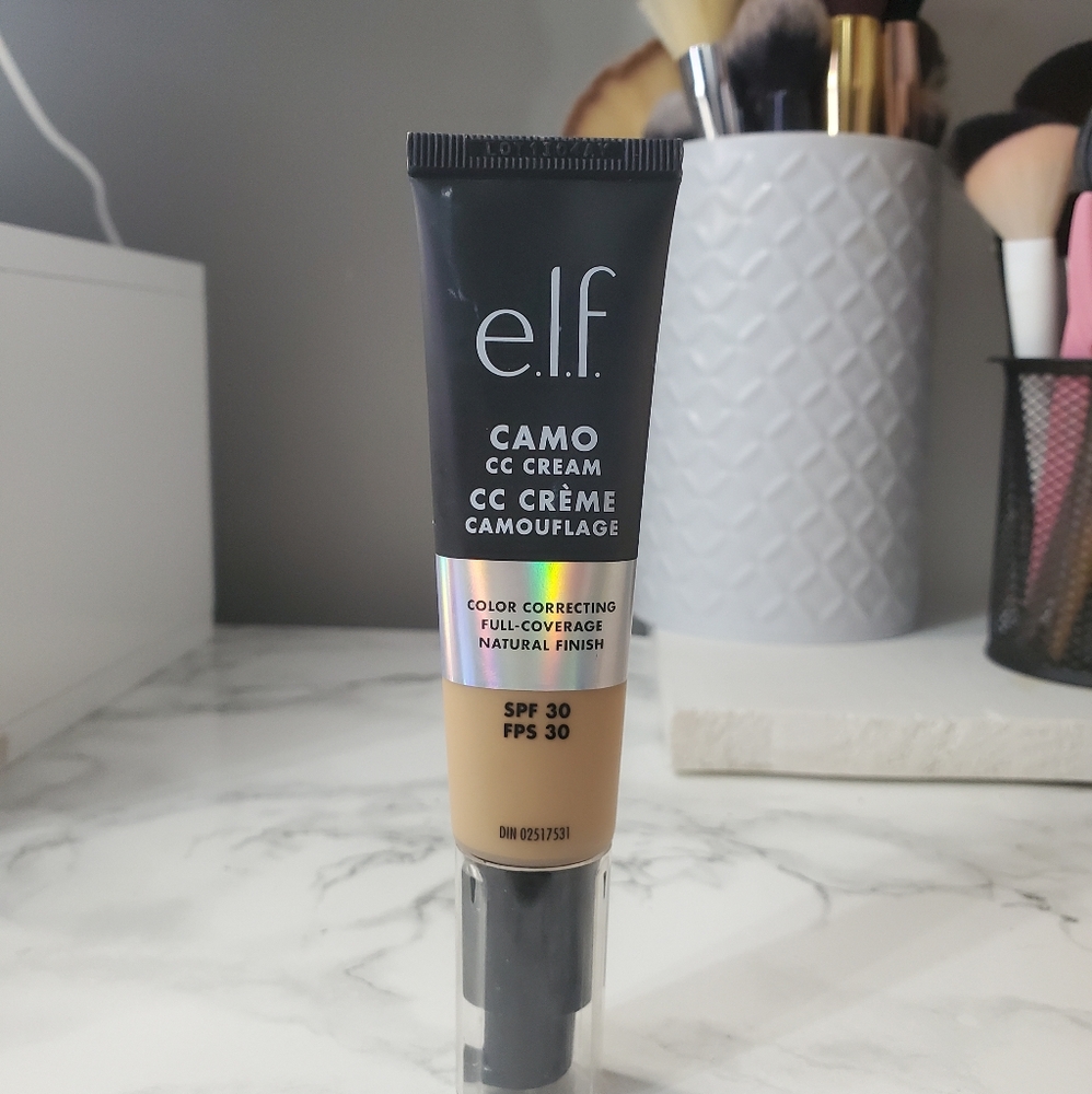 Elf cc cream and palette